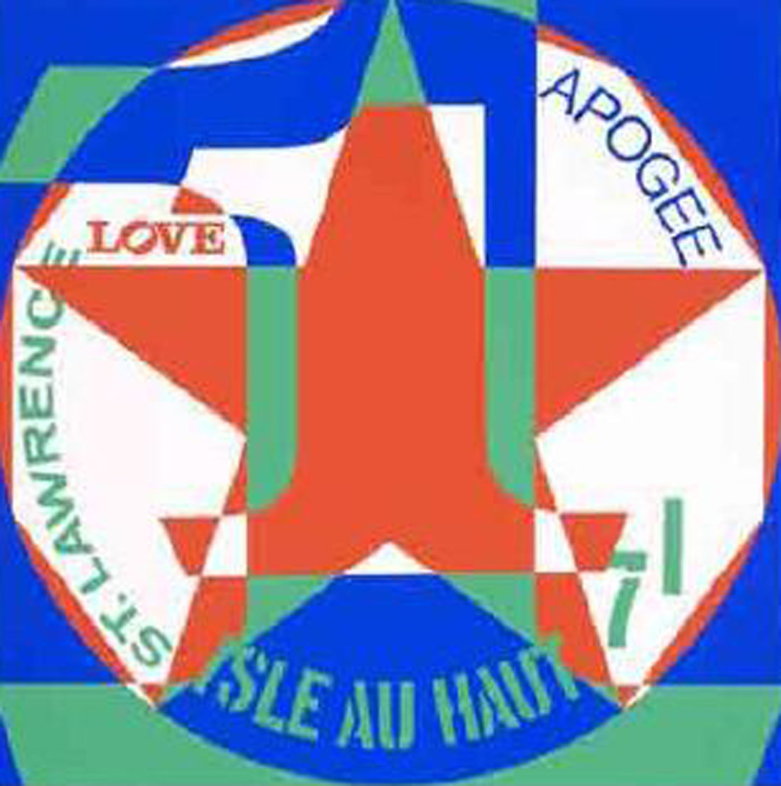 Decade: Autoportraits From Vinalhaven Suite, #1 Limited Edition Print by Robert Indiana