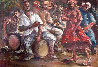 Untitled Painting 1980 31x39 Original Painting by Epifanio Irizarry - 0
