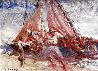 Untitled Seascape 40x50 - Huge Original Painting by Epifanio Irizarry - 0