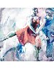 Ailey Dancers 48x48 - Huge Original Painting by Rachel Isadora - 1