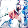 Ailey Dancers 48x48 - Huge Original Painting by Rachel Isadora - 0