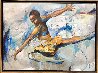 Ailey Leap 40x50 - Huge - New York, NYC Original Painting by Rachel Isadora - 1