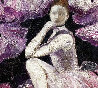 Ballerina with Tutus 50x32 - Huge Original Painting by Rachel Isadora - 2