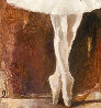 Black Tutu 50x26 - Huge Original Painting by Rachel Isadora - 3