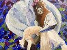 Untitled Ballerina I 18x12 Original Painting by Rachel Isadora - 3