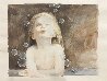 Untitled Child VII 11x14 Original Painting by Rachel Isadora - 2