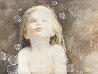 Untitled Child VII 11x14 Original Painting by Rachel Isadora - 0