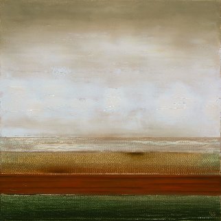 Coast Line 2017 19x19 Original Painting - Eugene Ivanov Coast Line 2017 19x19 Original Painting - Eugene Ivanov