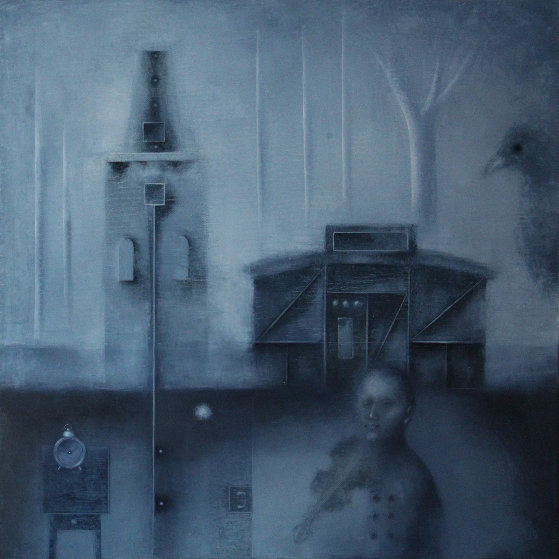 Foggy Dream in Early Winter 19x19 Original Painting by Eugene Ivanov Foggy Dream in Early Winter 19x19 Original Painting by Eugene Ivanov