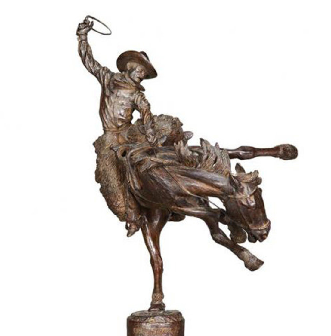 Two Champs II Bronze Sculpture 1977 19 in Sculpture by Harry Andrew Jackson Two Champs II Bronze Sculpture 1977 19 in Sculpture by Harry Andrew Jackson
