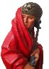 Iroquois Guide II Polychrome Sculpture 1980 Sculpture by Harry Andrew Jackson - 1