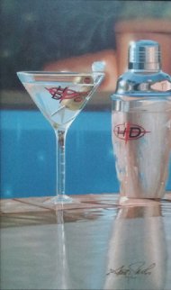 Shaken Not Stirred 2005 Embellished Limited Edition Print - Scott Jacobs Shaken Not Stirred 2005 Embellished Limited Edition Print - Scott Jacobs