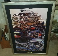 100 Great Years 2002 Harley Davidson Huge Limited Edition Print by Scott Jacobs - 1