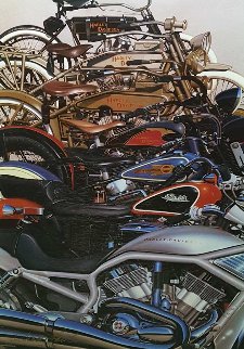 100 Great Years 2002 Harkey Davidson Limited Edition Print - Scott Jacobs 100 Great Years 2002 Harkey Davidson Limited Edition Print - Scott Jacobs