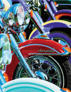 Harley Davidson 2003 Limited Edition Print - Scott Jacobs Harley Davidson 2003 Limited Edition Print - Scott Jacobs