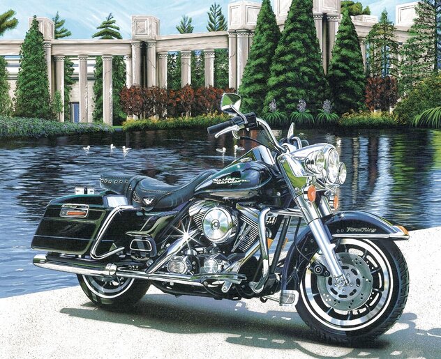 Kings Palace - Huge - Framed Giclee on Canvas by Scott Jacobs