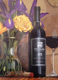 Vintner's Reserve 2006 31x38 Original Painting - Scott Jacobs Vintner's Reserve 2006 31x38 Original Painting - Scott Jacobs