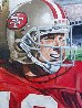 Joe Montana - Joe Cool 2016 25x35 Original Painting by Joshua Jacobs - 3