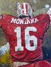 Joe Montana Joe Cool 2016 25x35 Original Painting by Joshua Jacobs - 1