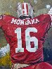 Joe Montana - Joe Cool 2016 25x35 Original Painting by Joshua Jacobs - 1