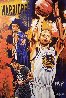 Stephen Curry, Golden Boy 2016 25x35 Original Painting by Joshua Jacobs - 0