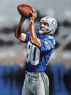 Jedi Master 2016 25x35 Steve Largent Original Painting - Joshua Jacobs Jedi Master 2016 25x35 Steve Largent Original Painting - Joshua Jacobs