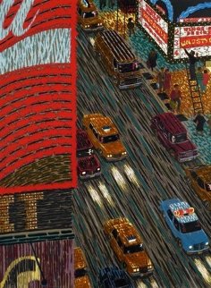 Times Square Poster 1989 Other - Yvonne Jacquette Times Square Poster 1989 Other - Yvonne Jacquette