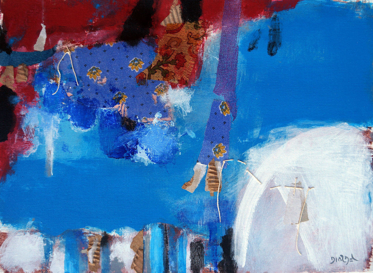 Juego De Voces 2019 9x13 Original Painting by Jos Diazdel Juego De Voces 2019 9x13 Original Painting by Jos Diazdel