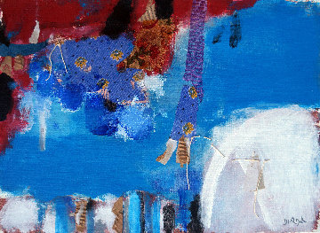 Juego De Voces 2019 9x13 Original Painting - Jos Diazdel Juego De Voces 2019 9x13 Original Painting - Jos Diazdel