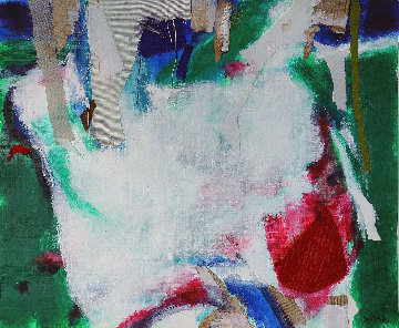 Corriente De Aire 2020 15x18 Original Painting - Jos Diazdel Corriente De Aire 2020 15x18 Original Painting - Jos Diazdel