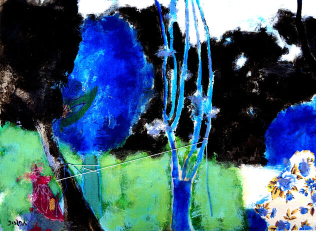 Injerto De Puente N. 4 2020 13x10 - Spain Original Painting by Jos Diazdel Injerto De Puente N. 4 2020 13x10 - Spain Original Painting by Jos Diazdel
