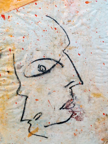 Profile 1 2003 19x22 Original Painting by Jamali Profile 1 2003 19x22 Original Painting by Jamali