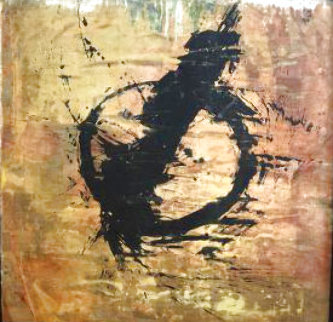 Natron 53 x 53 in Original Painting - Jamali Natron 53 x 53 in Original Painting - Jamali