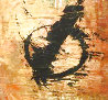 Natron 53x53  Huge Mahogany Frame Original Painting by  Jamali - 3