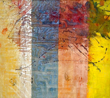Abstract Painting 2001 67x50 Original Painting - Jamali Abstract Painting 2001 67x50 Original Painting - Jamali
