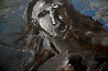 Woman: Untitled 1989 80x55 Original Painting by  Jamali - 1