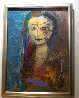 Untitled Portrait  2006 88x65  Huge - Mural Size  Original Painting by  Jamali - 1