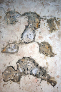 Untitled Painting 2004 34x34 Original Painting - Jamali Untitled Painting 2004 34x34 Original Painting - Jamali