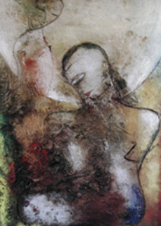 Man in the Moon Unique 98x60 Super Huge Mural Works on Paper (not prints) - Jamali Man in the Moon Unique 98x60 Super Huge Mural Works on Paper (not prints) - Jamali