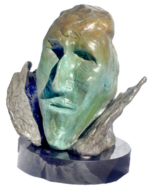 Icarus Unique Bronze Sculpture 14 in Sculpture by  Jamali