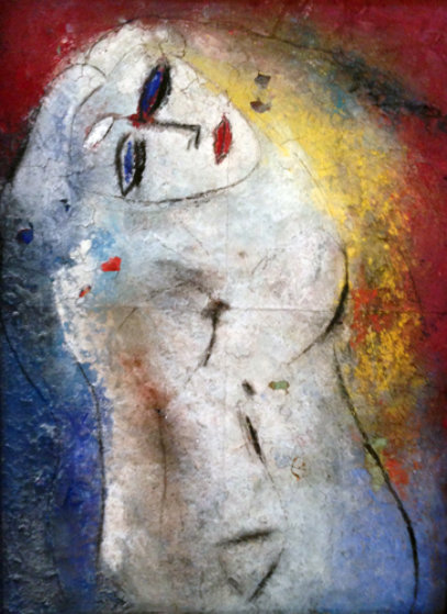 Glamorous Greta 1989 57x43 Original Painting by Jamali Glamorous Greta 1989 57x43 Original Painting by Jamali
