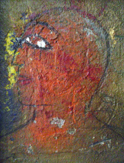 Profile 1988 33x27 Original Painting -  Jamali