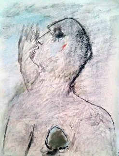 Untitled Drawing 21x18 Drawing - Jamali Untitled Drawing 21x18 Drawing - Jamali