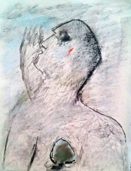 Untitled Drawing 21x18 Drawing by Jamali Untitled Drawing 21x18 Drawing by Jamali