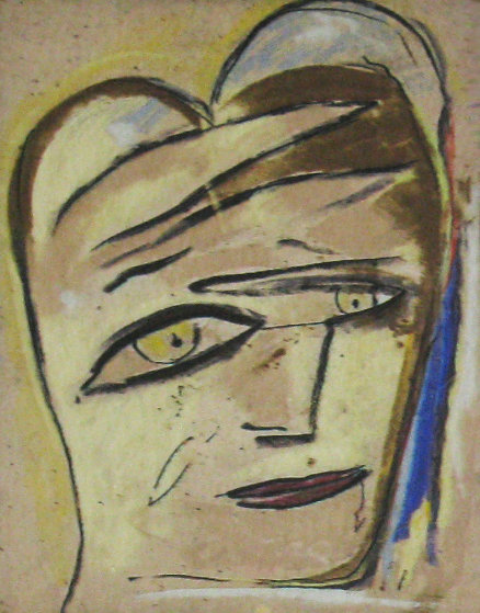 Portrait 2005 36x42 Original Painting by Jamali Portrait 2005 36x42 Original Painting by Jamali