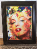 Marilyn  No4702 Original Acrylic  36 x 29 Original Painting by James F. Gill - 1