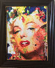 Marilyn  No4702 Original Acrylic  36 x 29 Original Painting by James F. Gill - 0