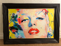 Marilyn Monroe 2007 28x40 Original Painting by James F. Gill - 2 Marilyn Monroe 2007 28x40 Original Painting by James F. Gill - 2