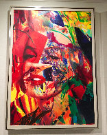 Scarlet Marilyn 2007 59x43 Original Painting by James F. Gill - 1 Scarlet Marilyn 2007 59x43 Original Painting by James F. Gill - 1