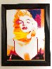 Marilyn Pose 6 2007 45x35 - Huge Original Painting by James F. Gill - 2